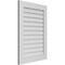 Ekena Millwork Vertical Surface Mount PVC Gable Vent: Non-Functional, w/ 3-1/2"W x 1"P Standard Frame, 26"W x 36"H GVPVE26X3601SN - alternate 5